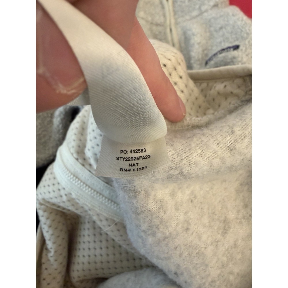 Patagonia Jacket Womens Sz S Off White Wool Fleece Sherpa Outdoor Sweater 22925 - Picture 3 of 8